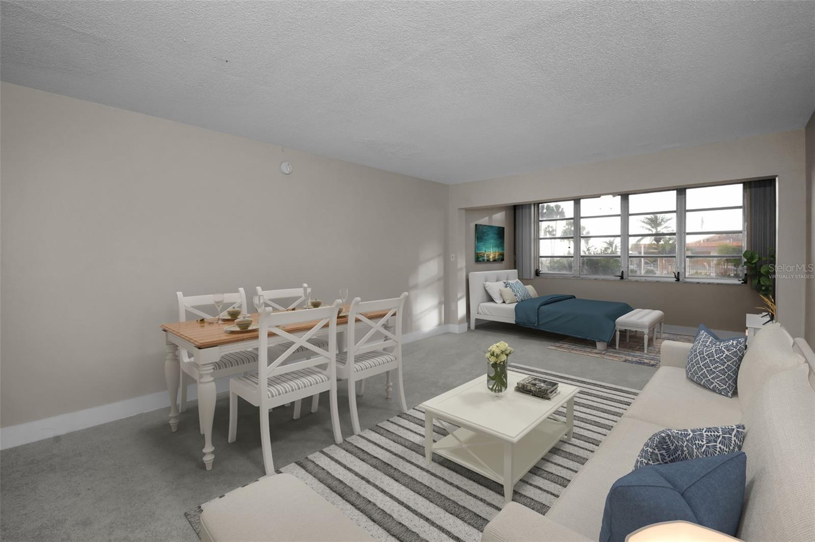 Living Room - Virtually Staged