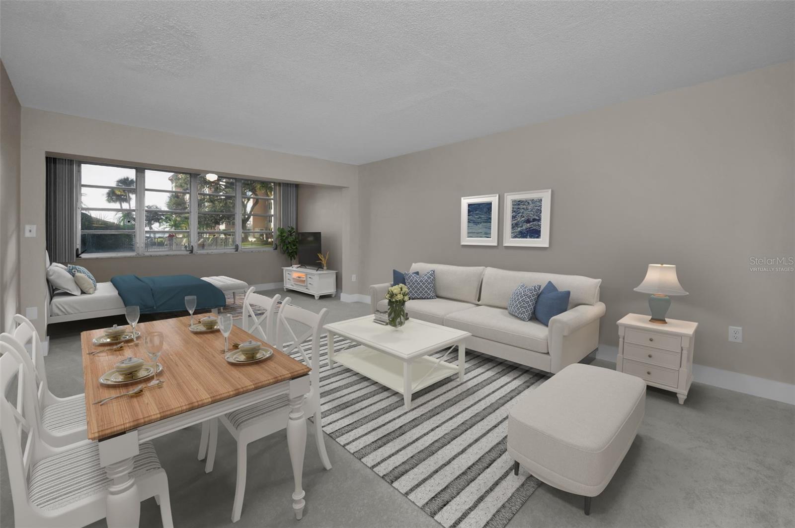 Living Room - Virtually Staged