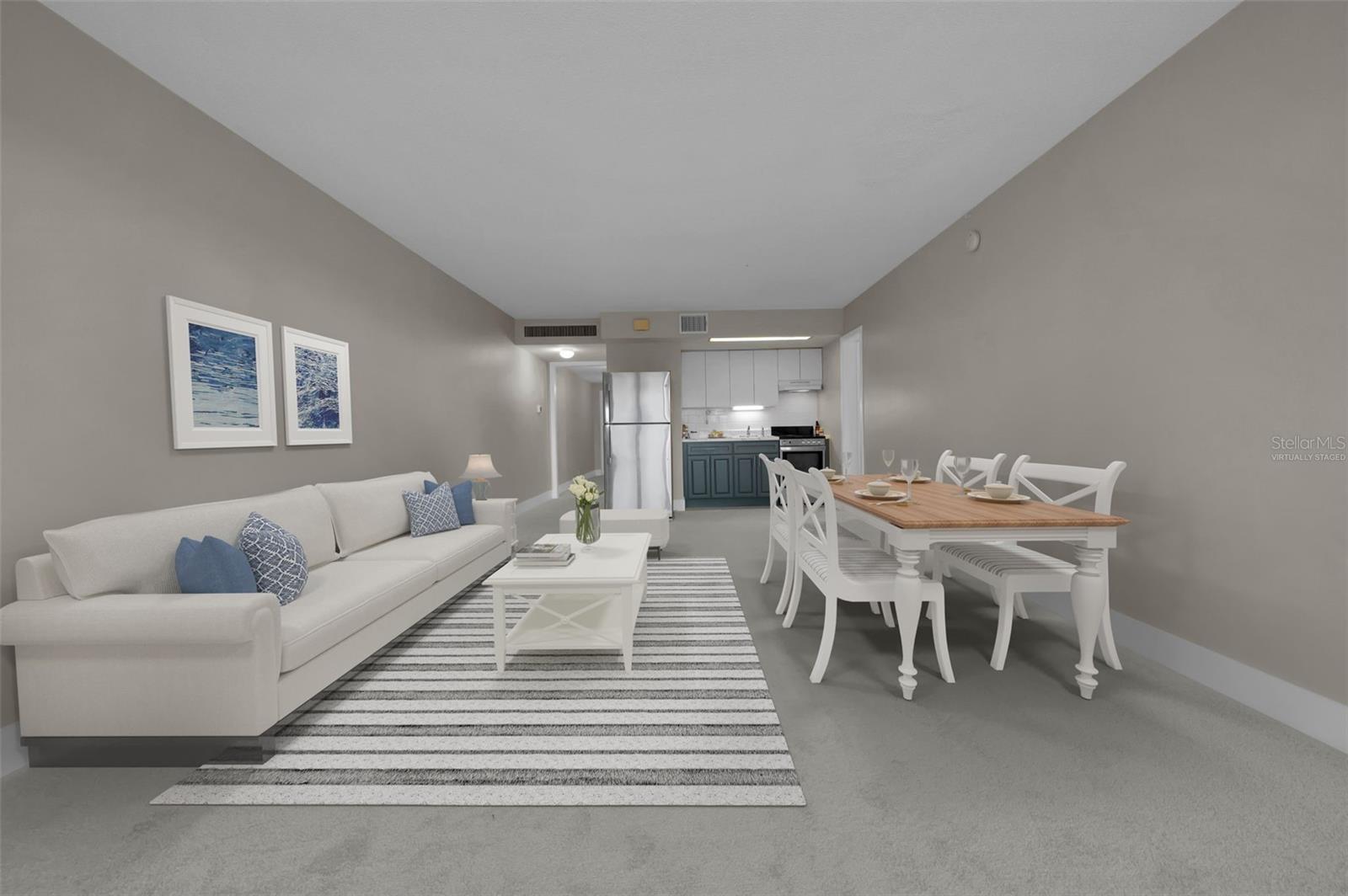 Living Room - Virtually Staged