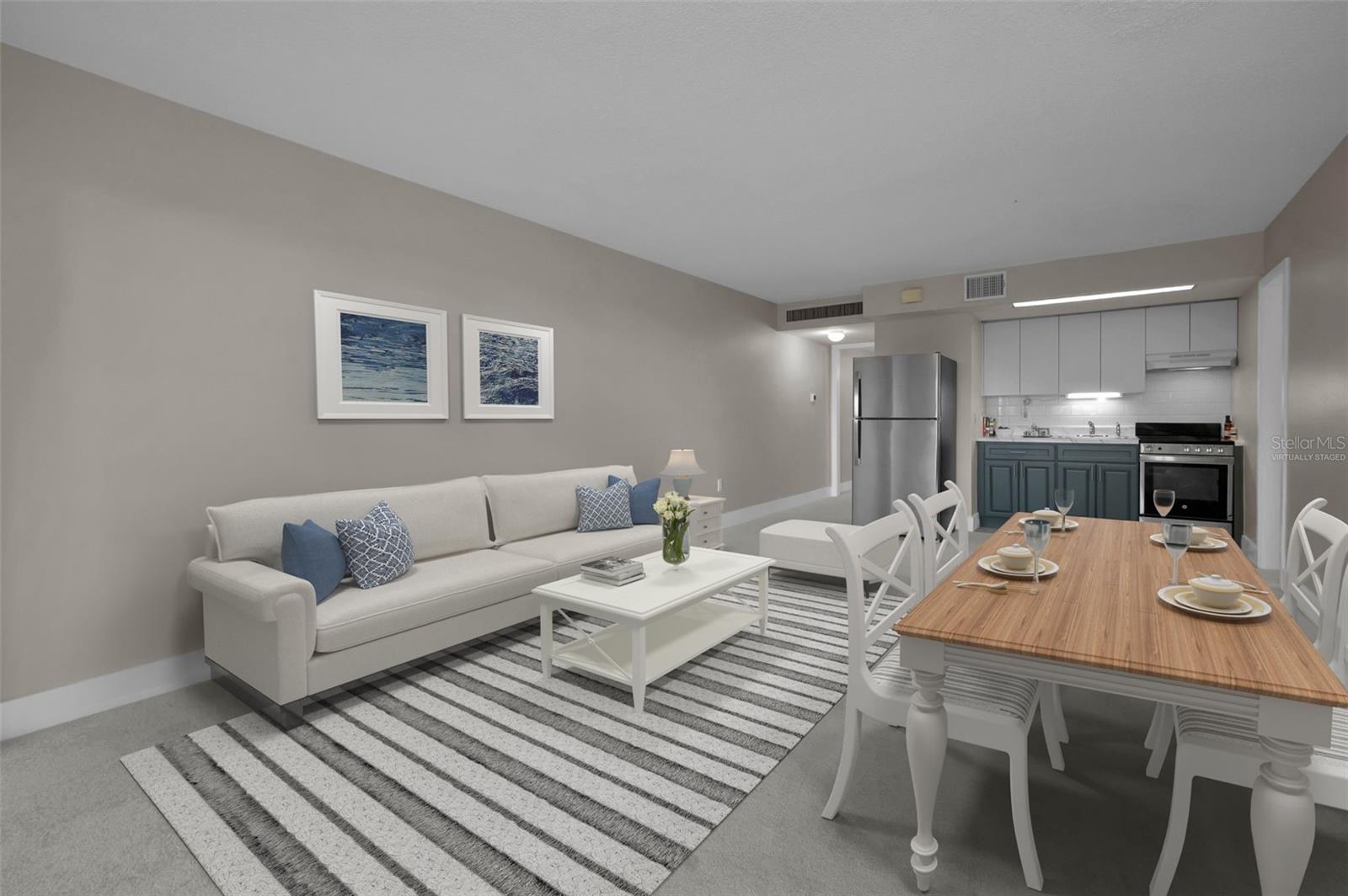 Living Room - Virtually Staged