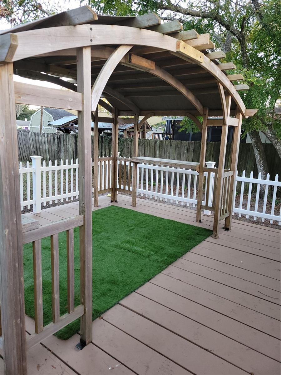 Patio and Gazebo