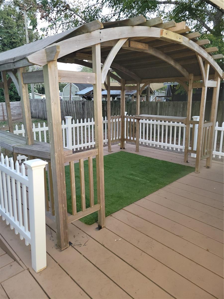 Patio and Gazebo