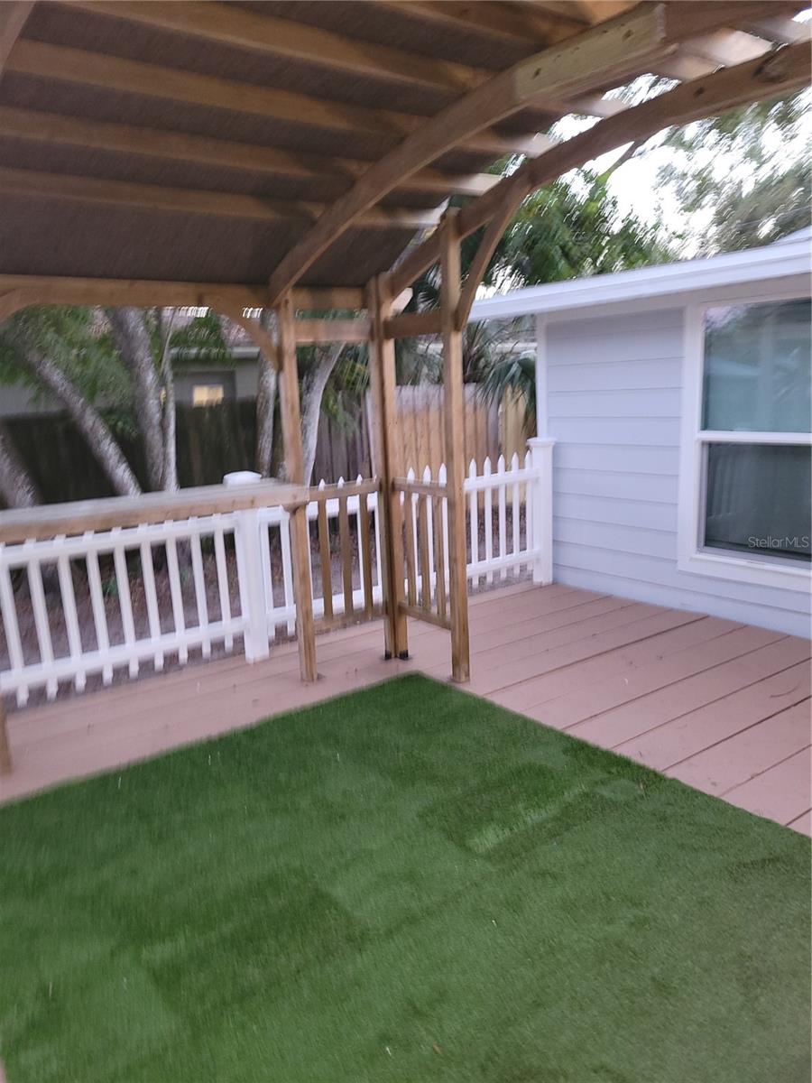 Patio and Gazebo