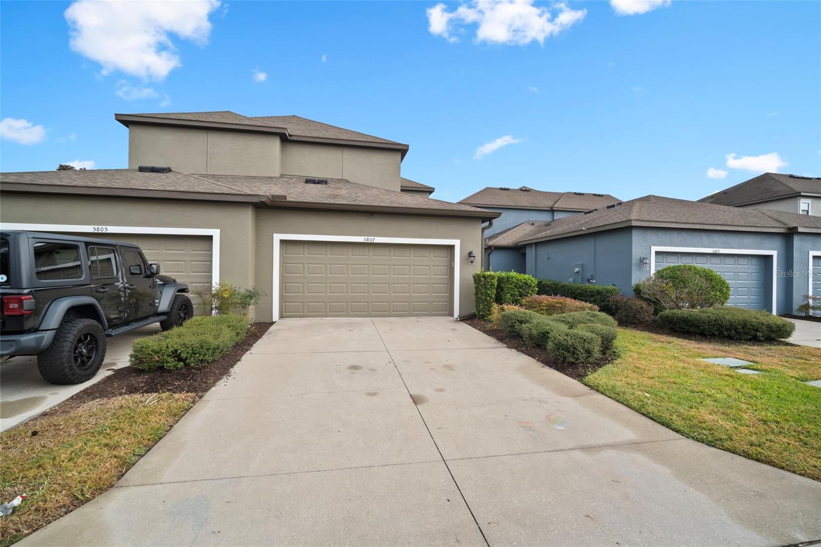 Garage entry at alleyway