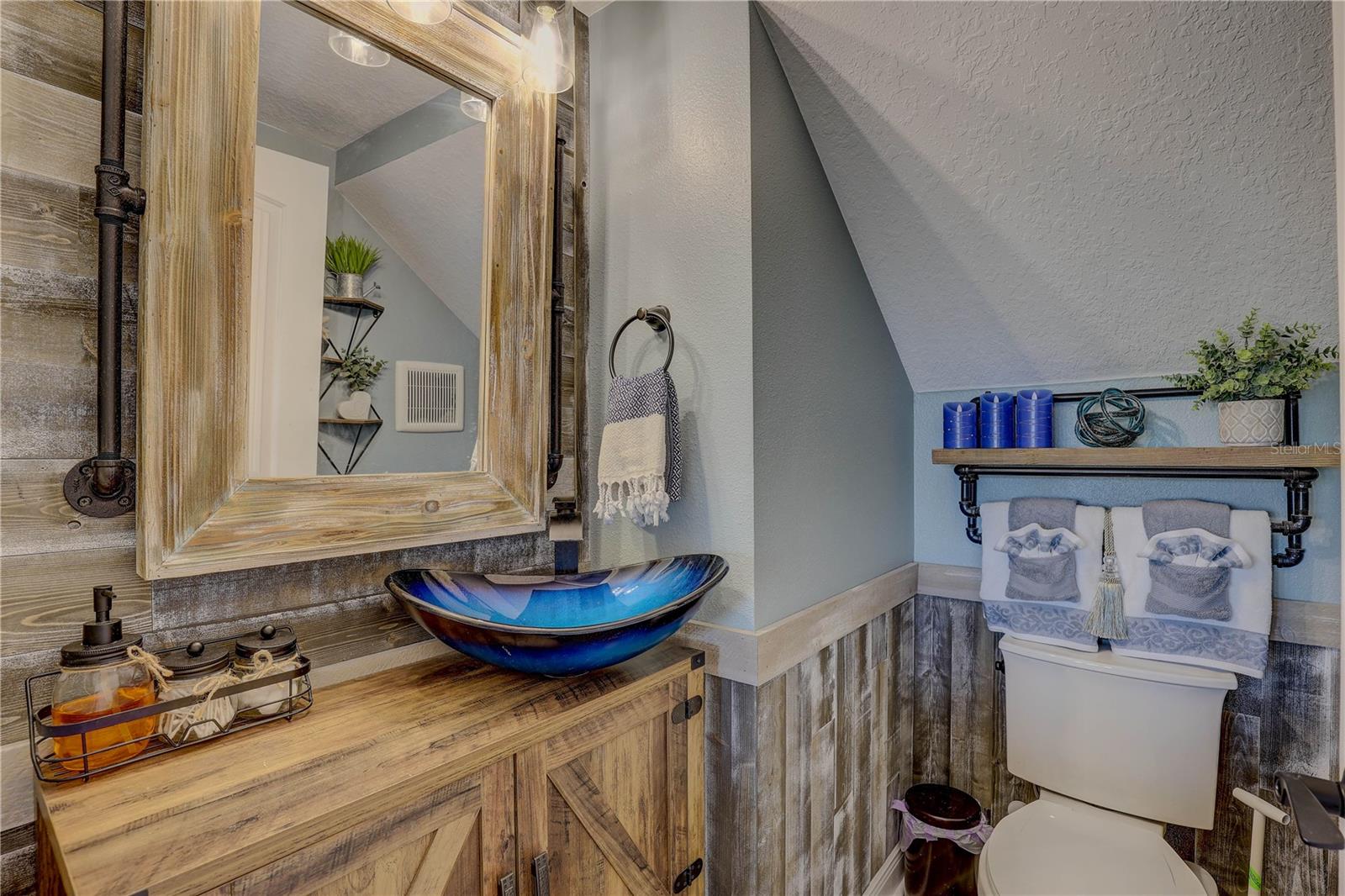 downstairs half bath