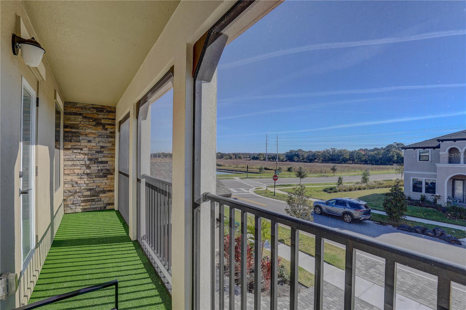 Front Balcony off of bedroom 5.