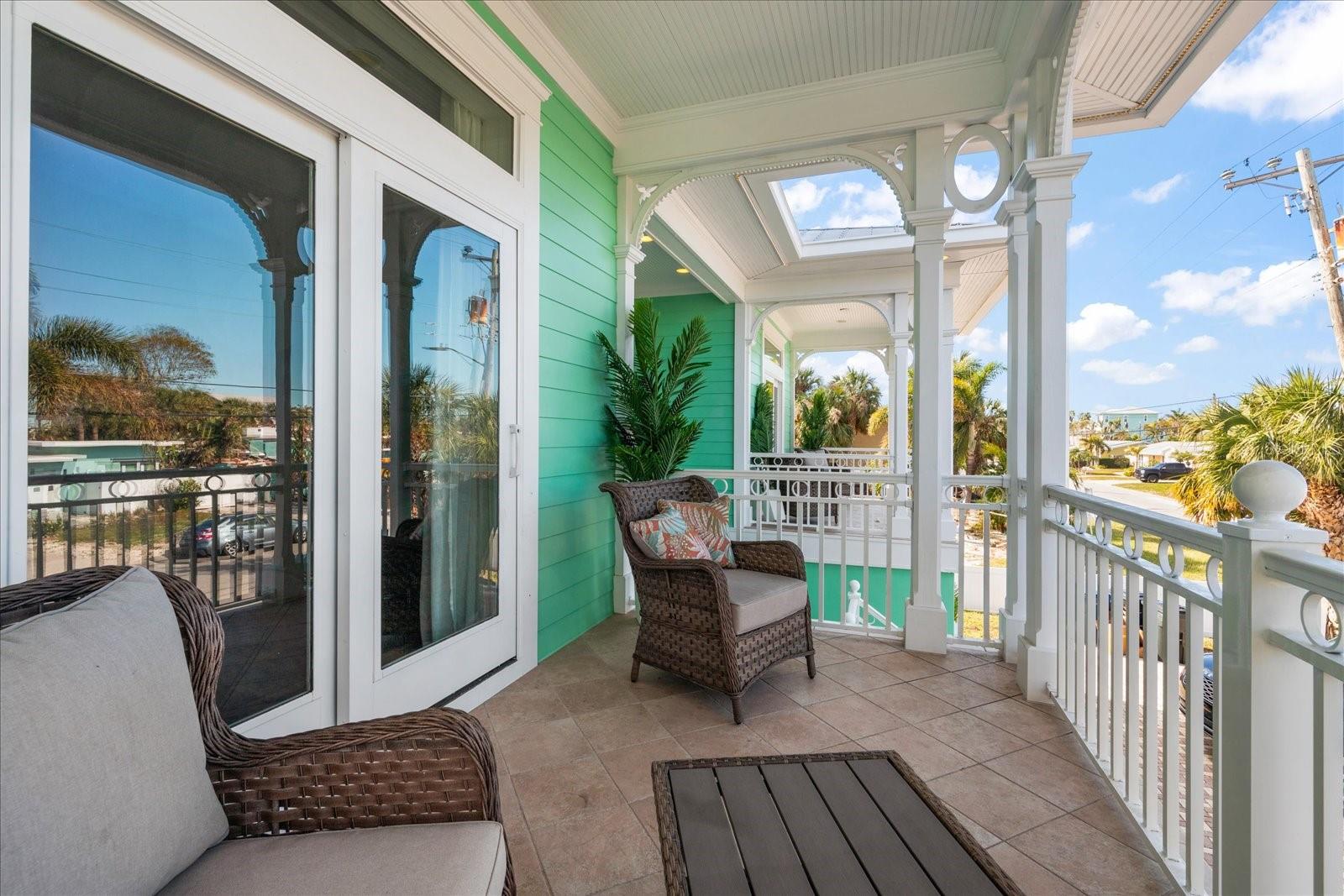 First Living Level En-Suite Balcony