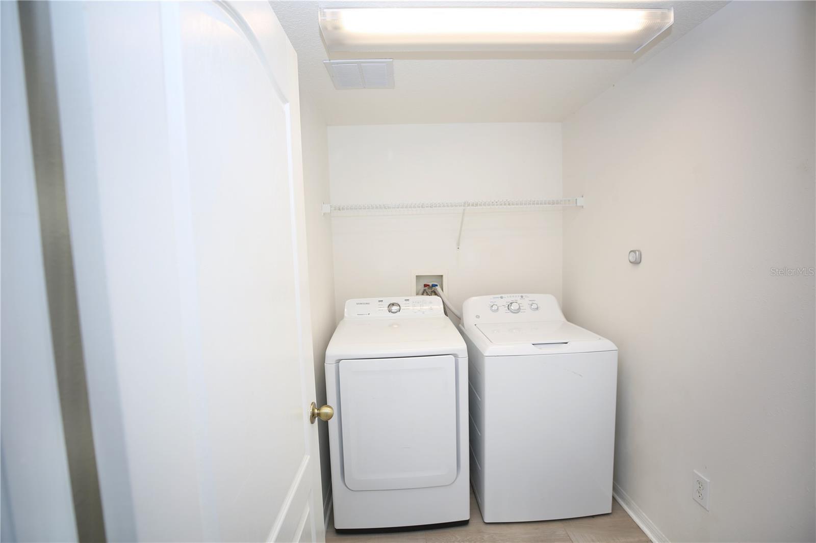 laundry room in front hallway