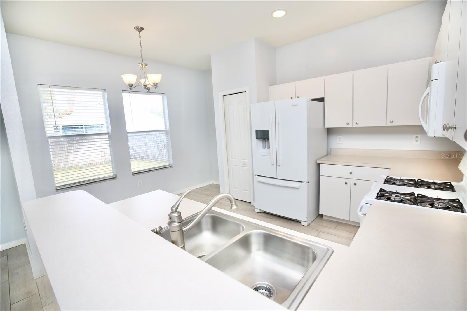 bar into the kitchen