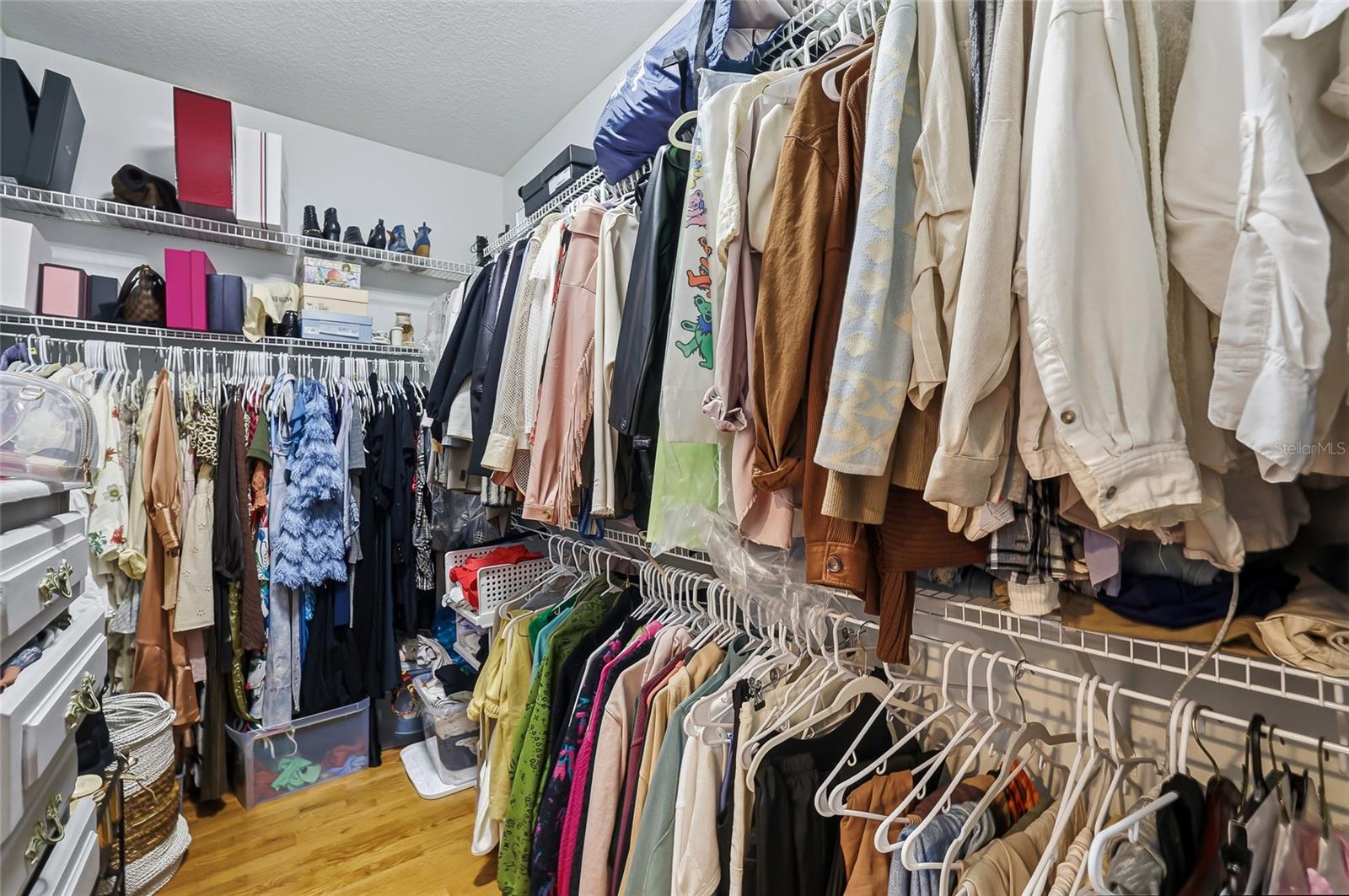 His & Hers Master Closets
