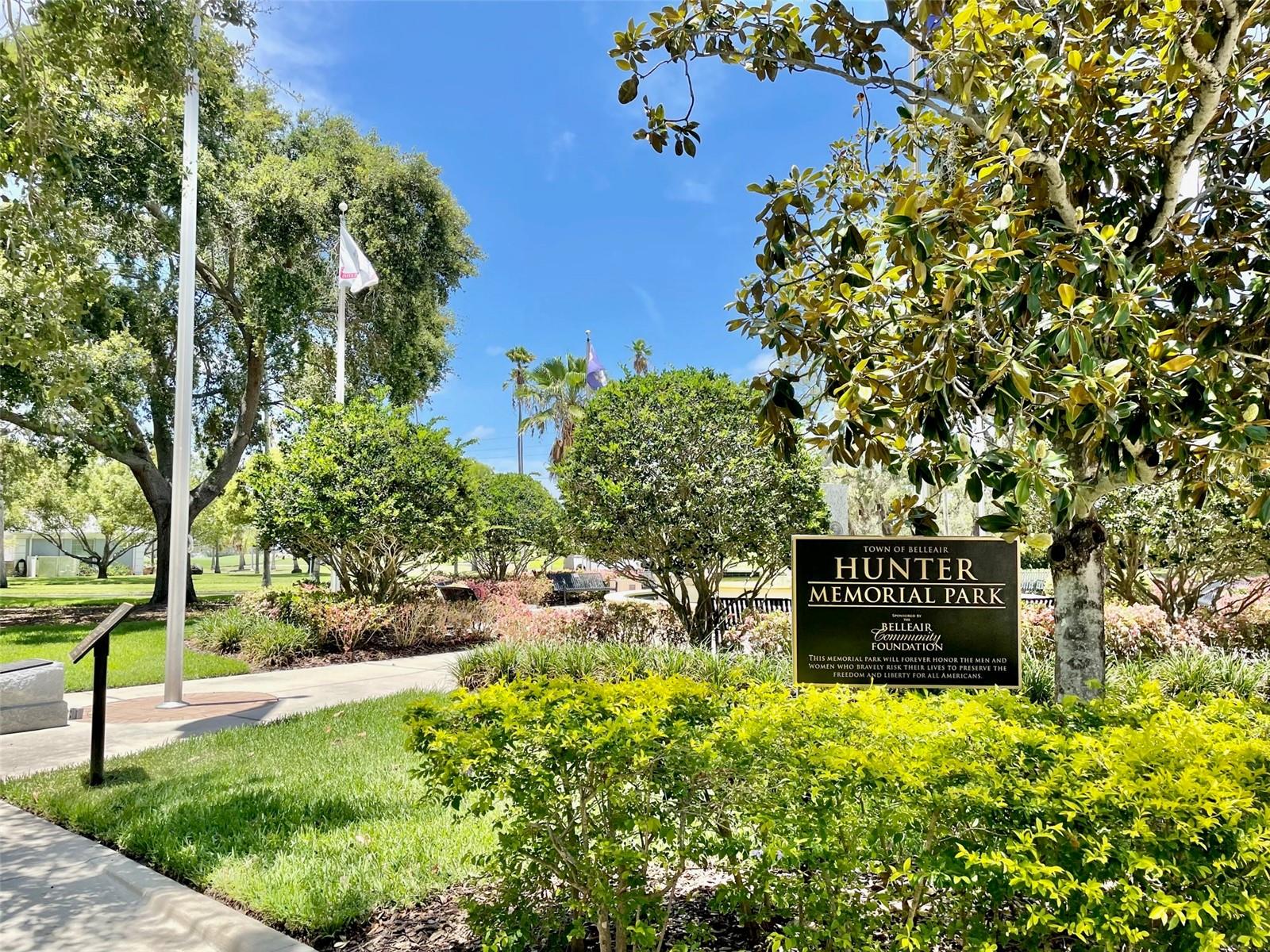 City maintained parks.