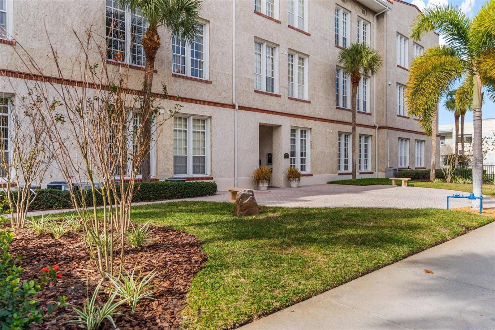 Side Entrance to Building