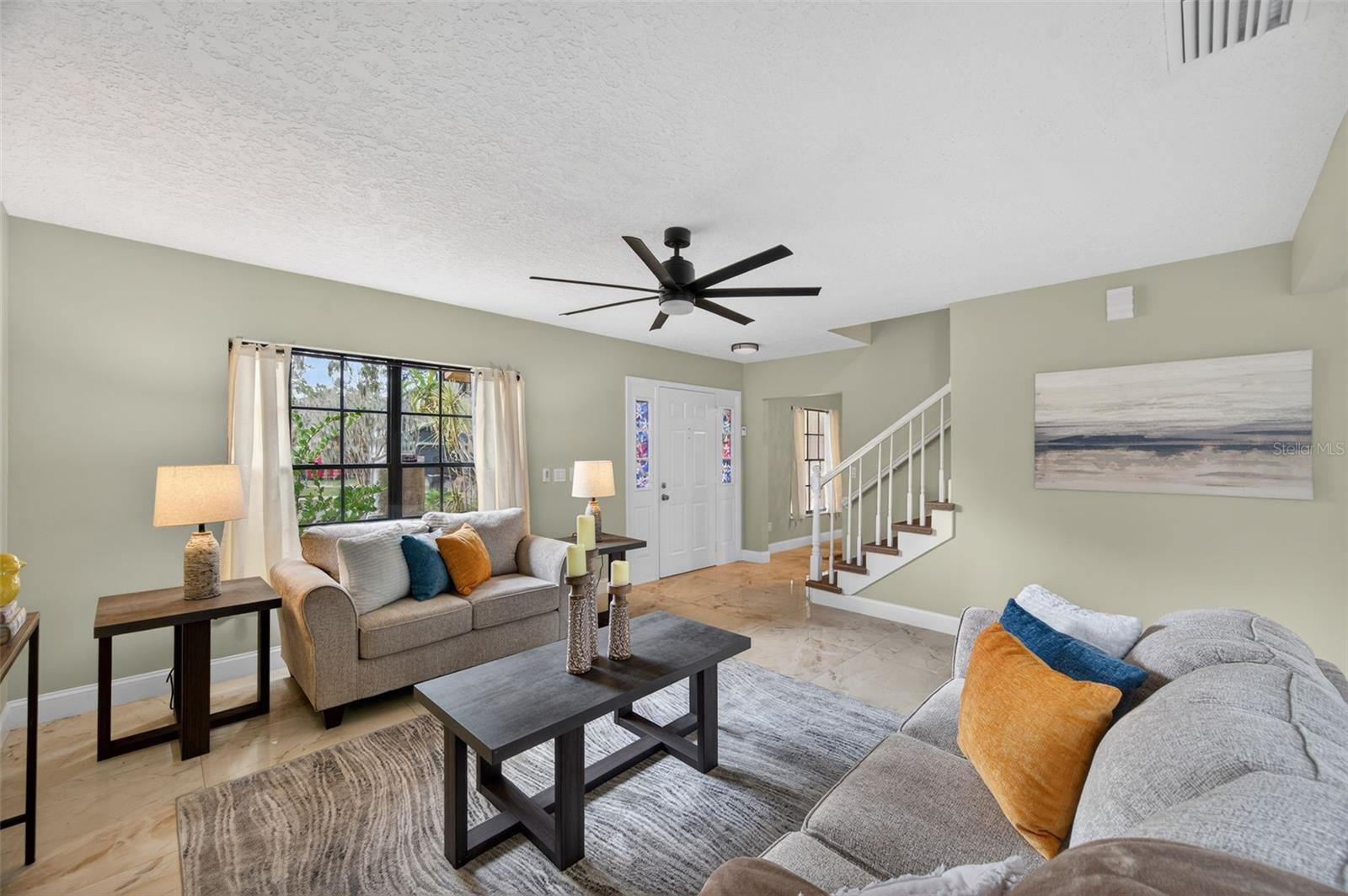 Family Room and updated lighting throughout