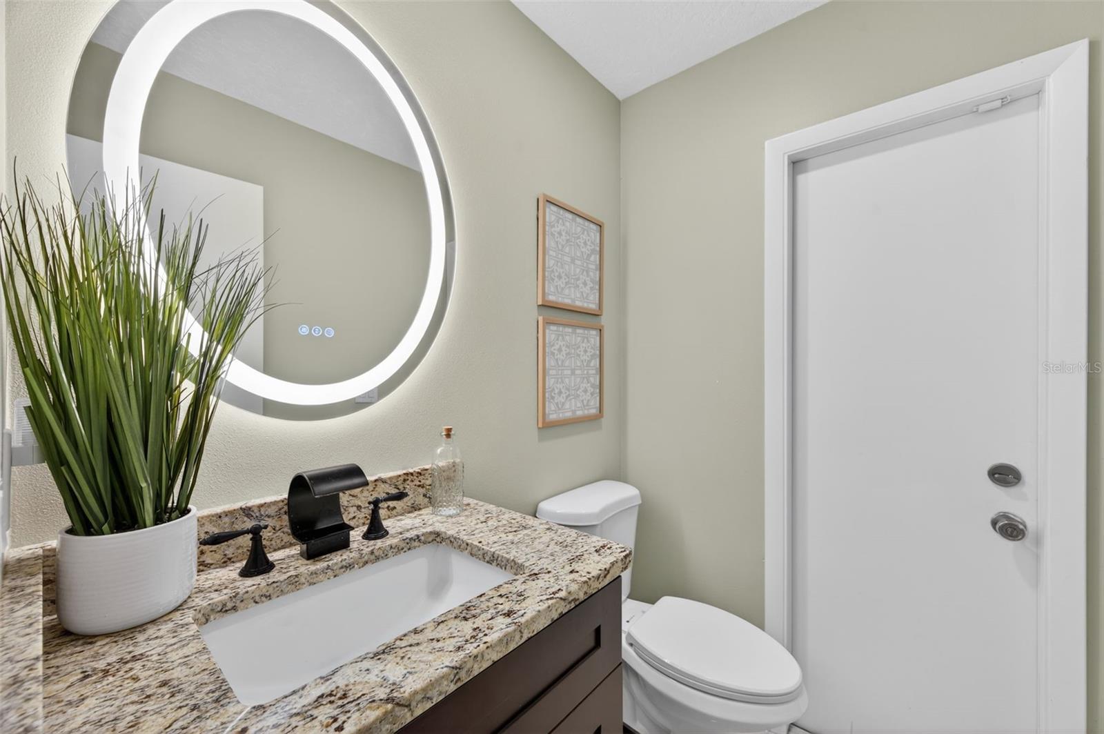 Half Bath off the Kitchen