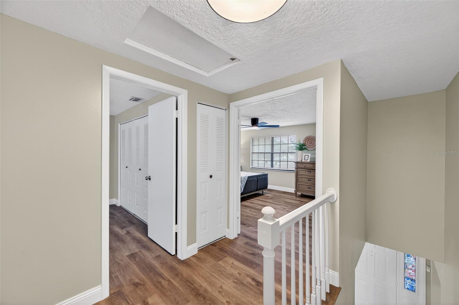 Upstairs Loft with updated flooring