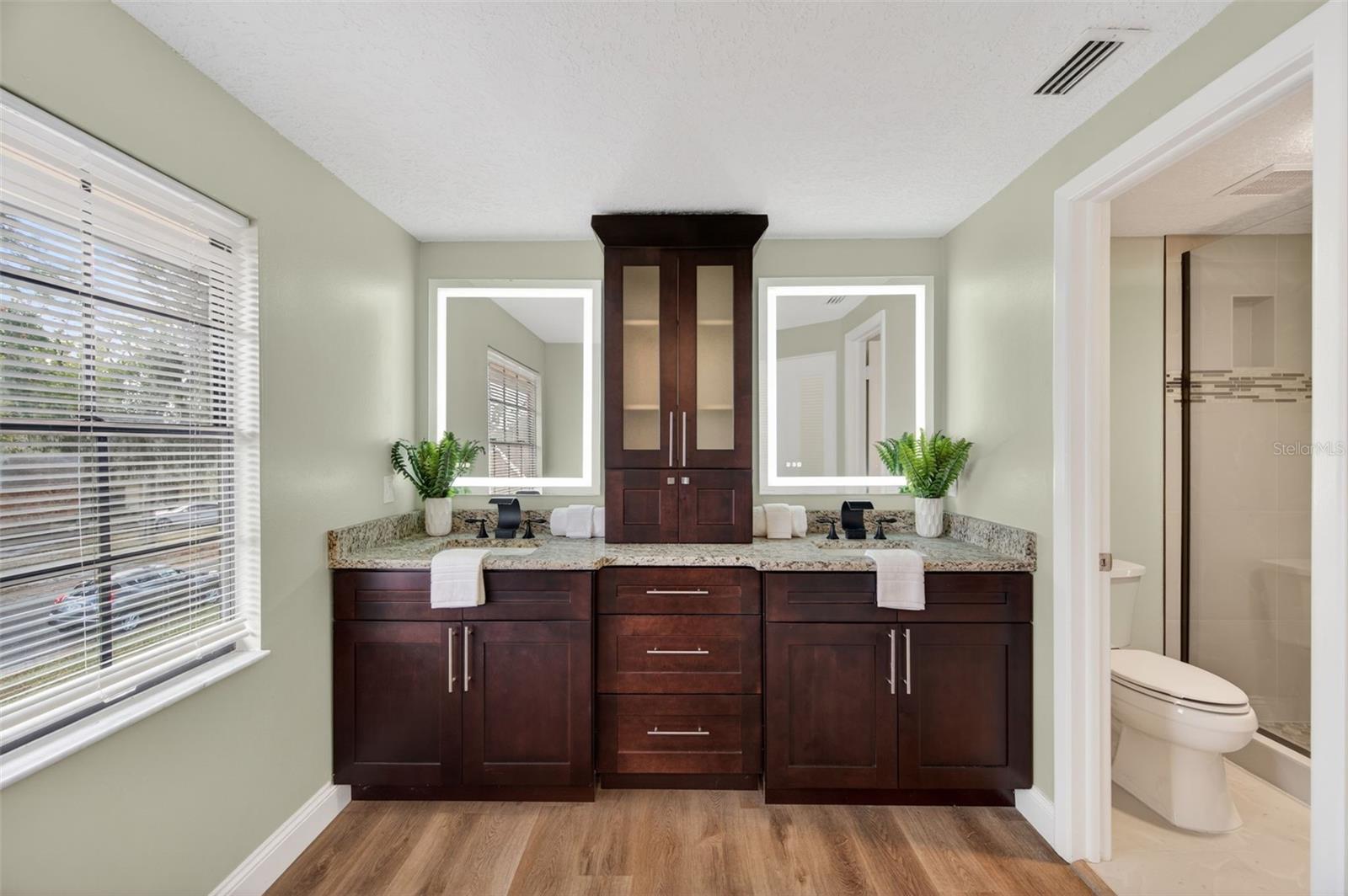 Completely updated Primary Bathroom