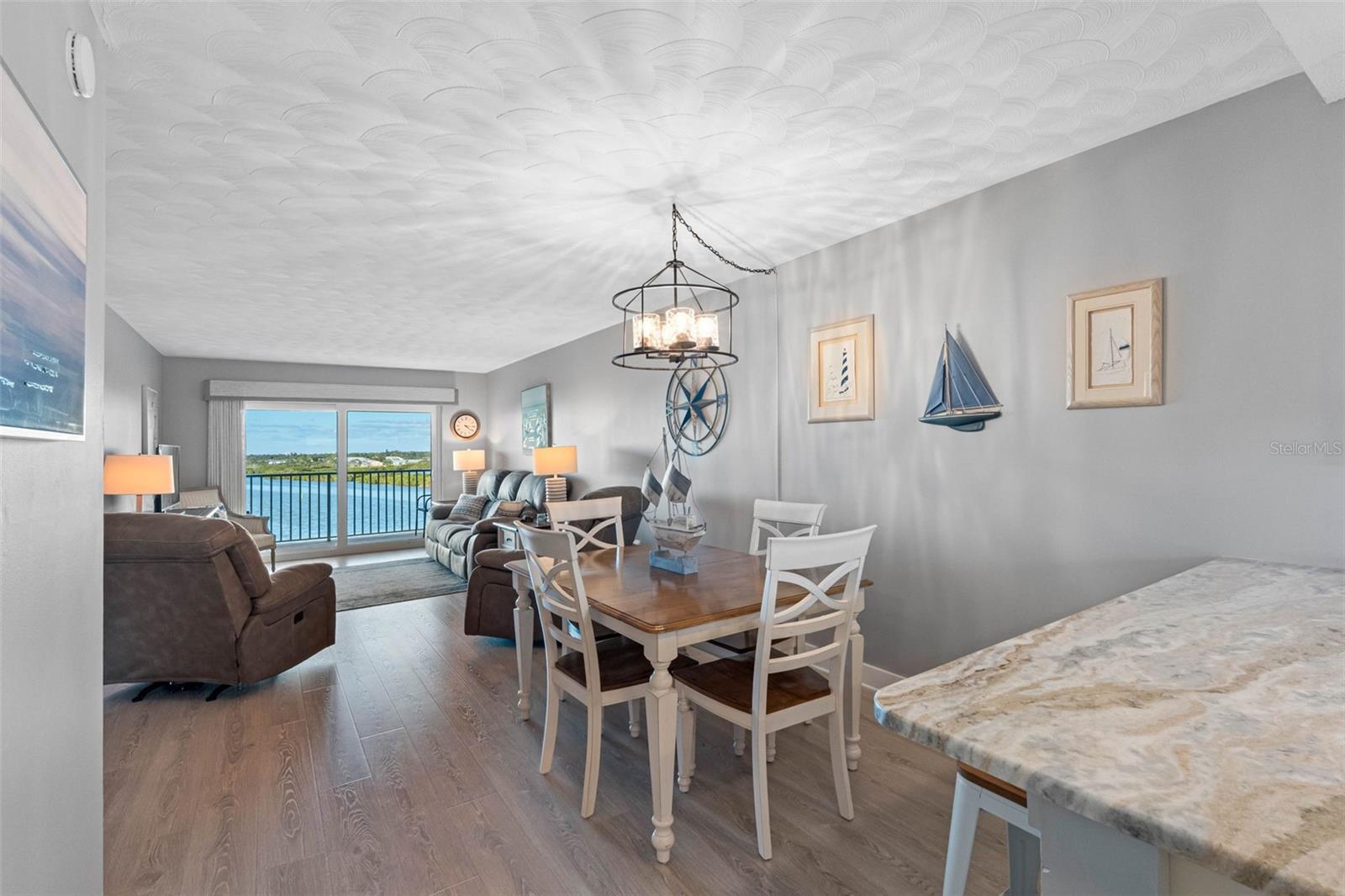 .. Back At Unit # 706... Interior Shot - Owners Have Remodeled Kitchen For a More Open Look. Even The Cook of the House Can Enjoy the Views.