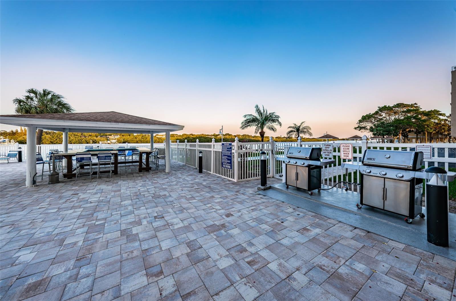 ... Grilling Stations by Pool & Tiki  Bart..