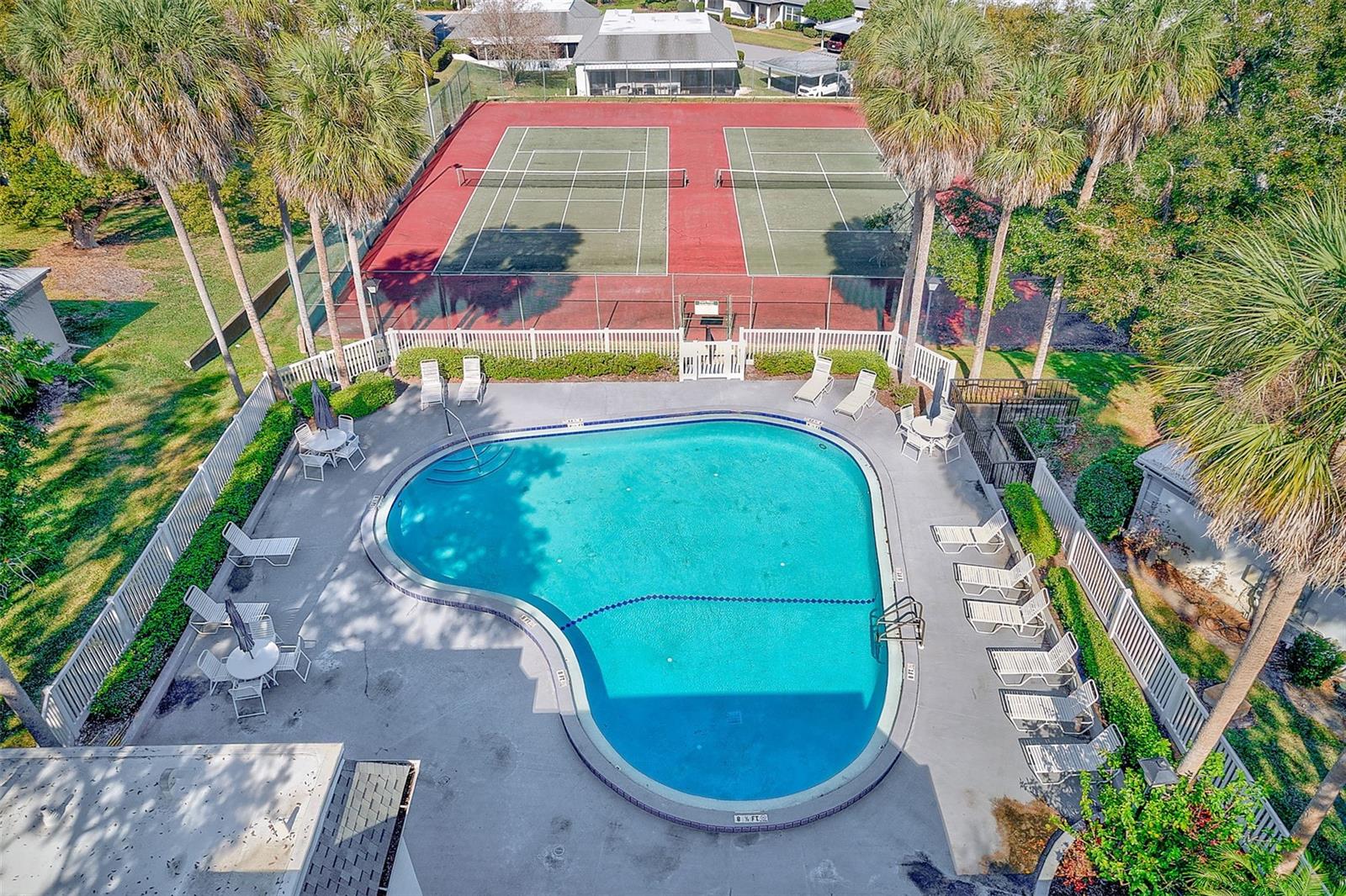 View of community pool