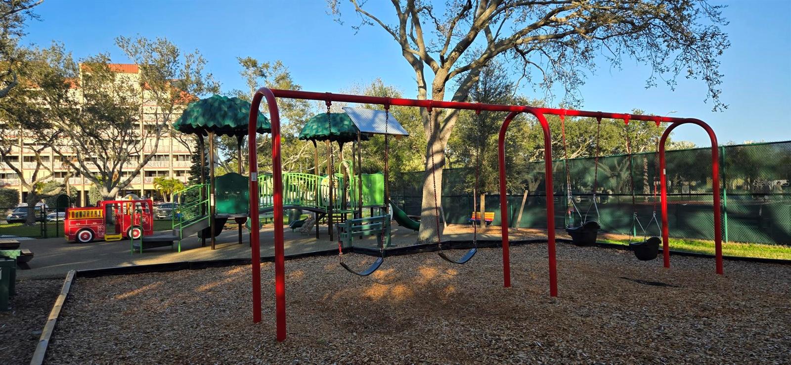 Park kids playground.