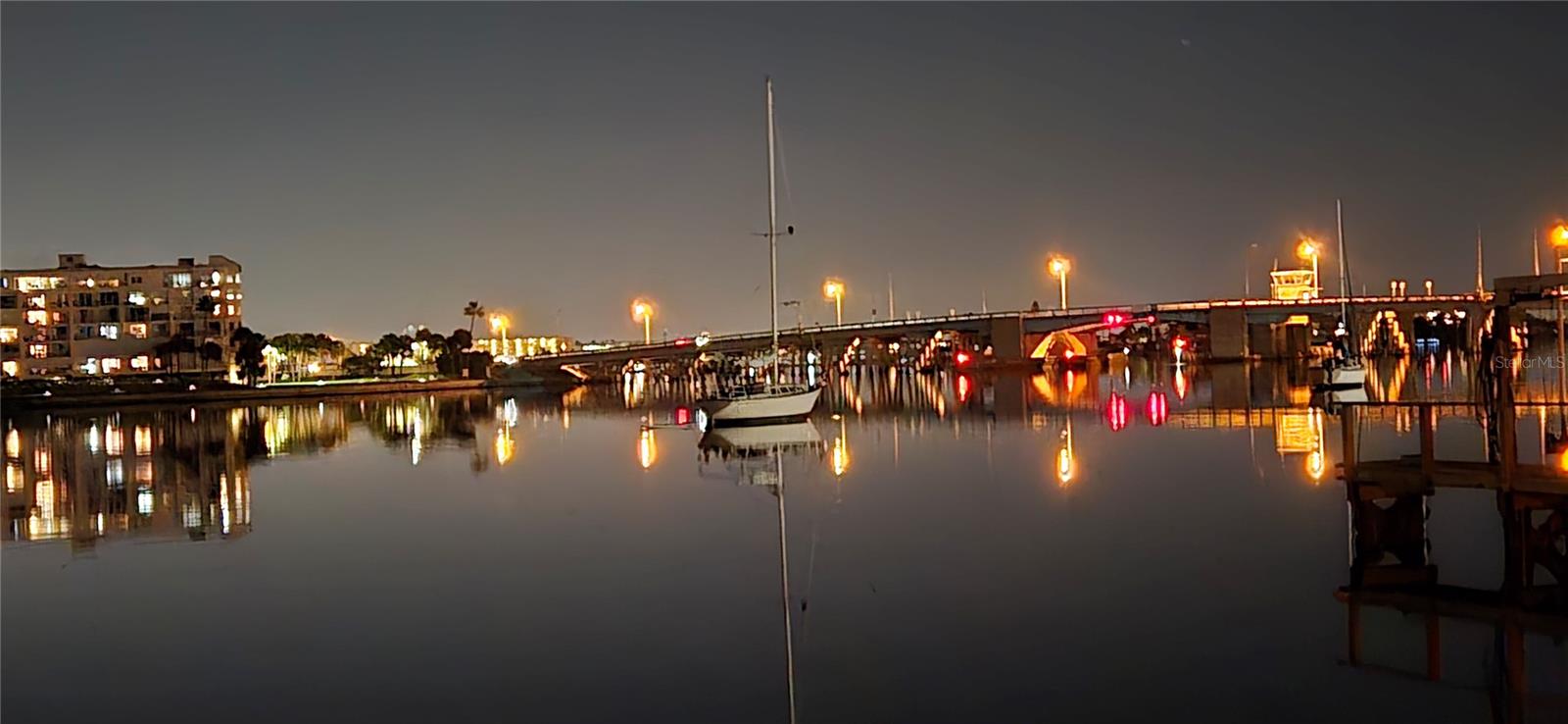 Drawbridge from South Pasadena to St Pete Beach.