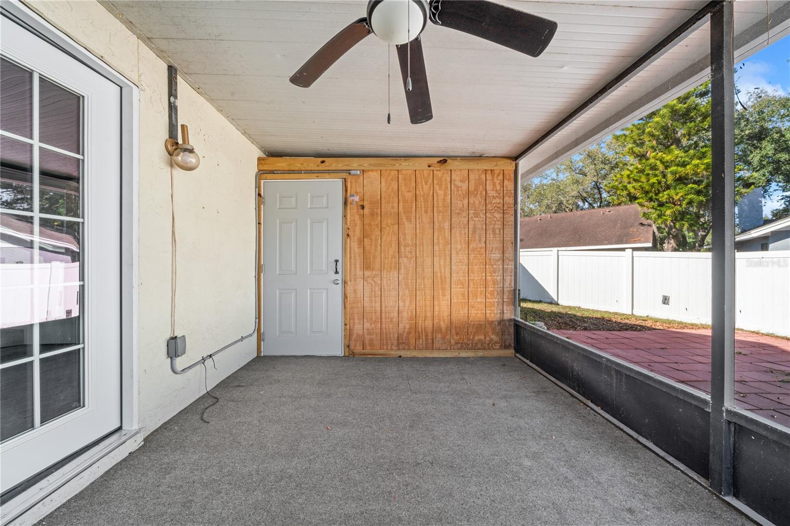 Back Porch and the AC Workroom