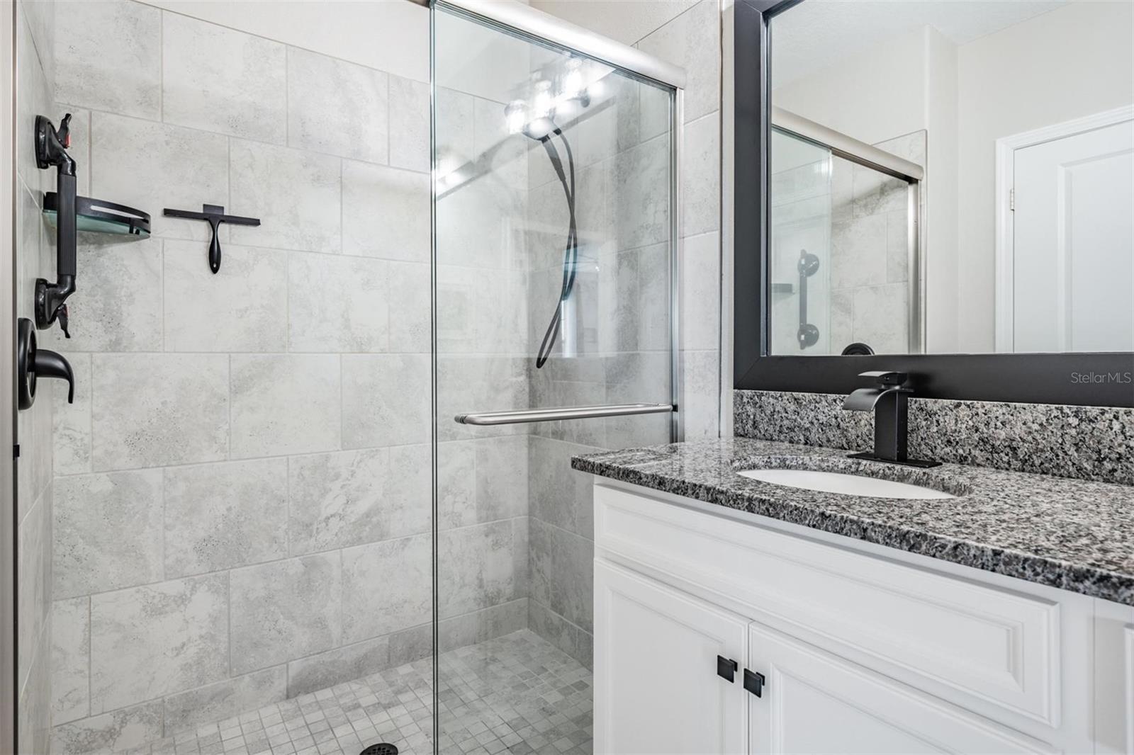 Upgraded fixtures and cabinet hardware