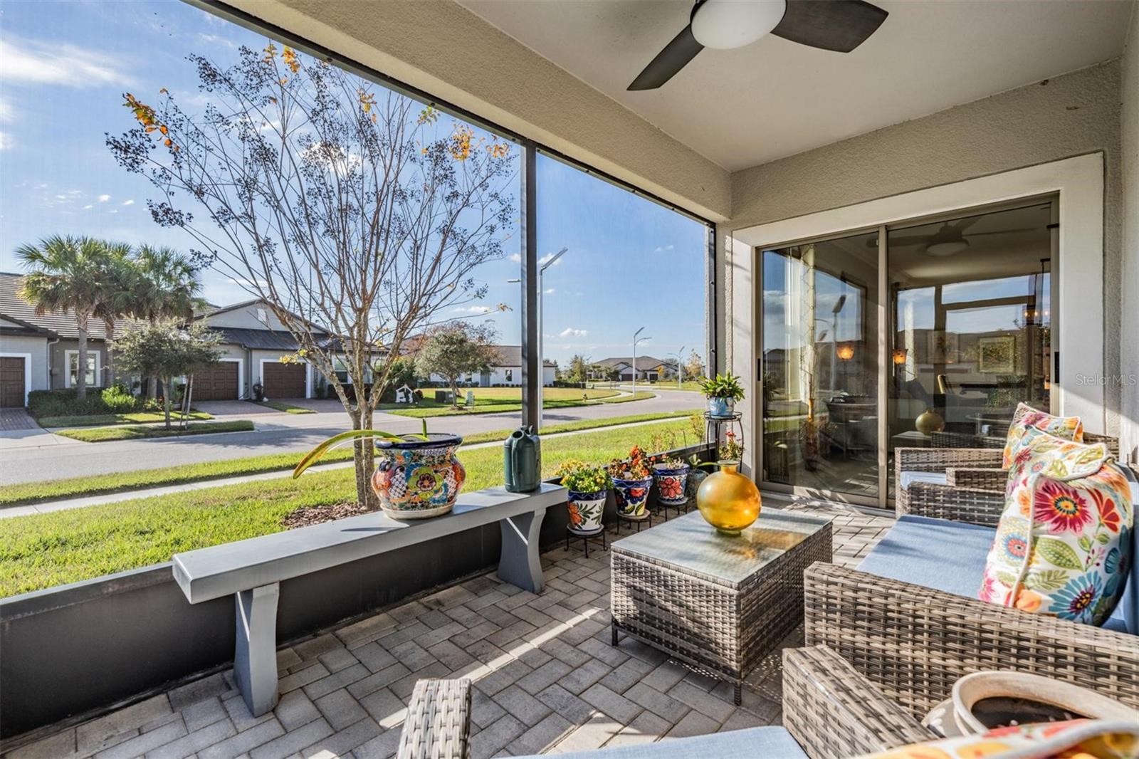 Great spot for coffee or wine!