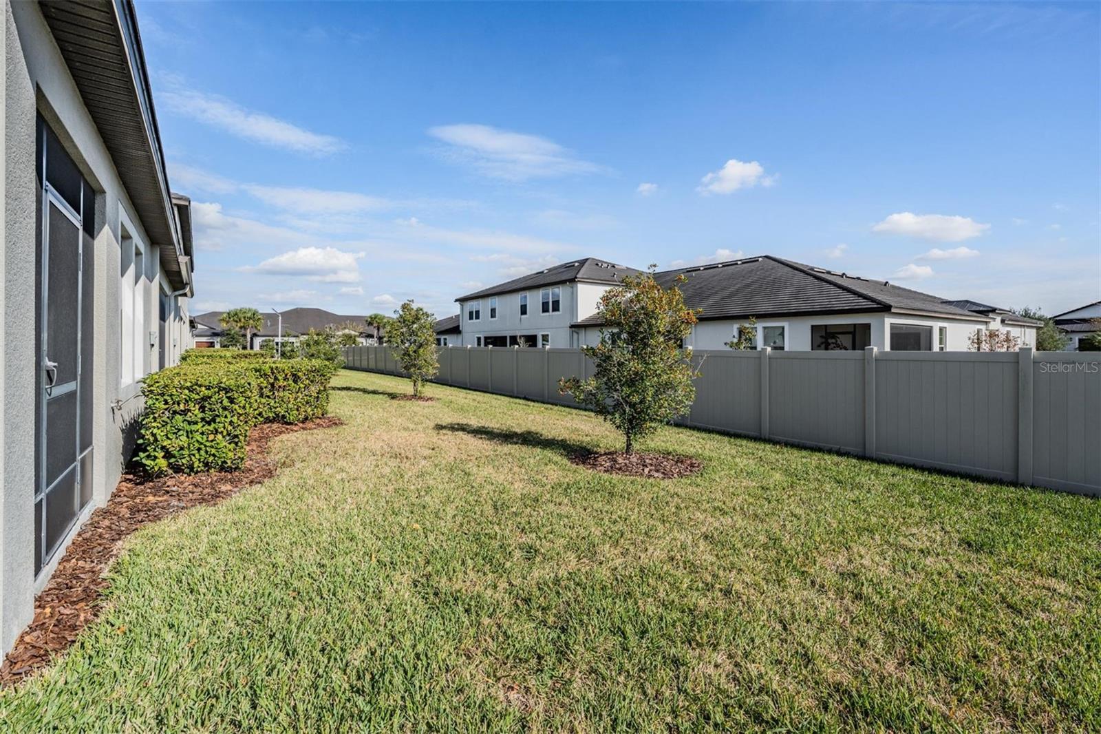 Fence is maintained by the HOA