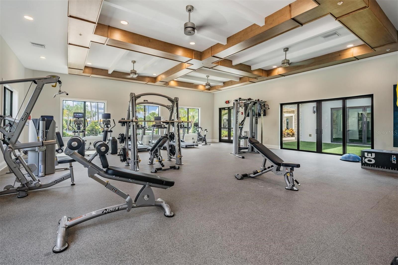 fitness center