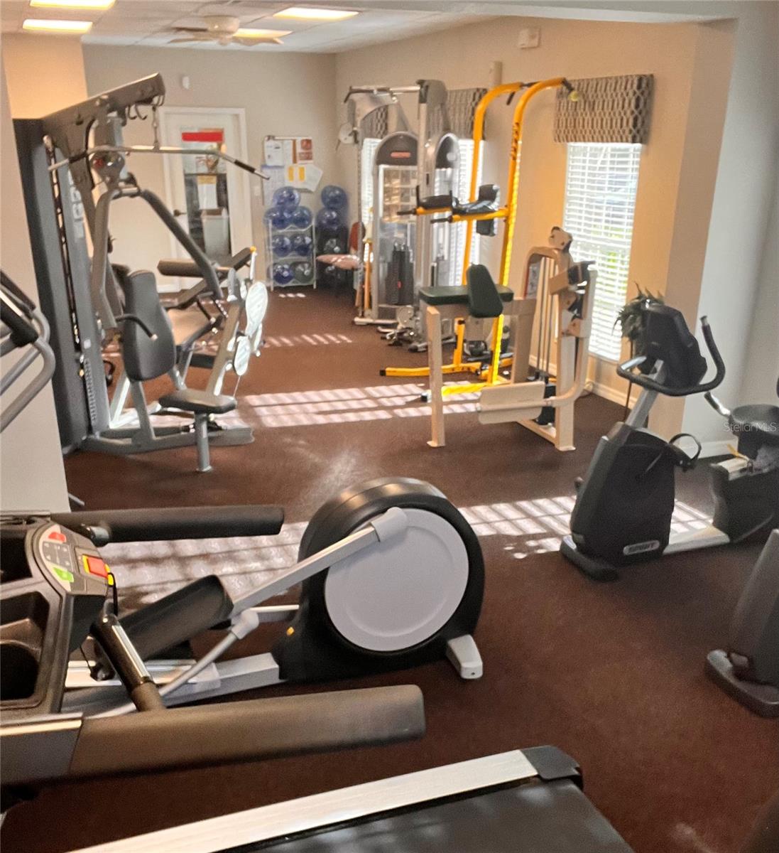 clubhouse fitness room