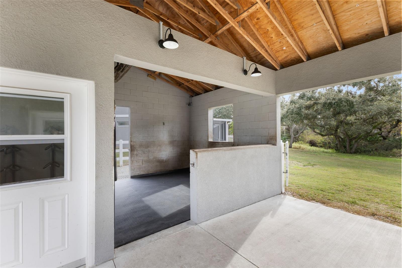 Tack Room Entrance