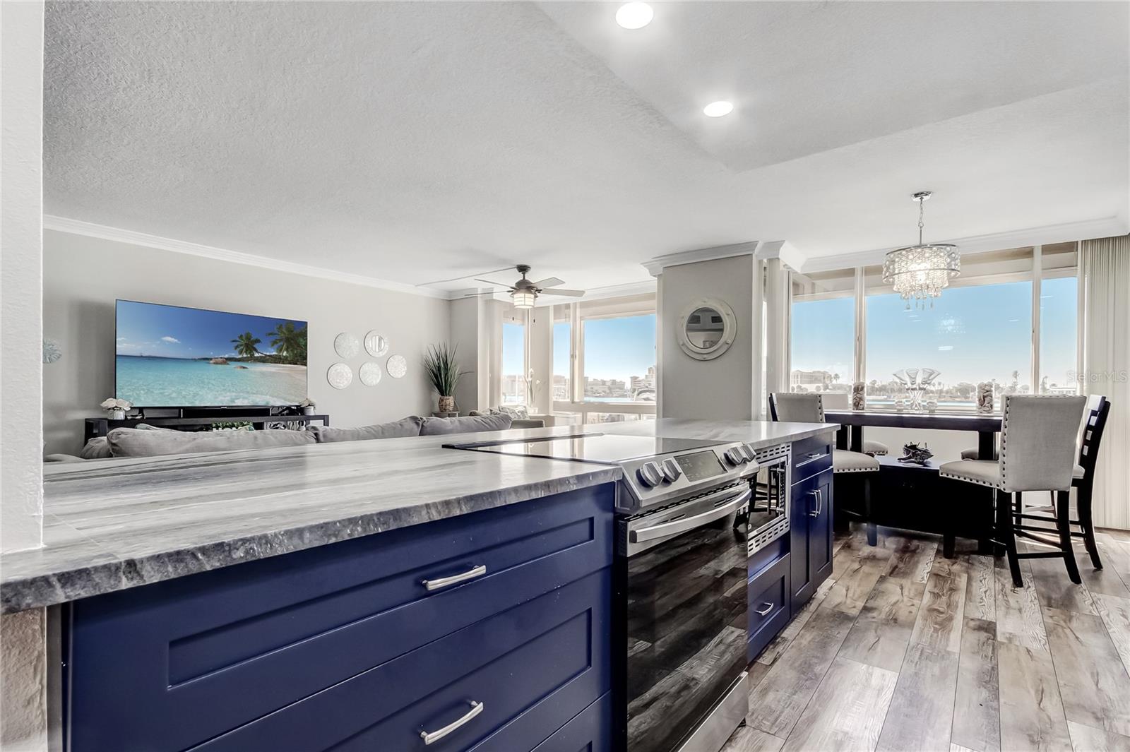 Custom Chef's kitchen.