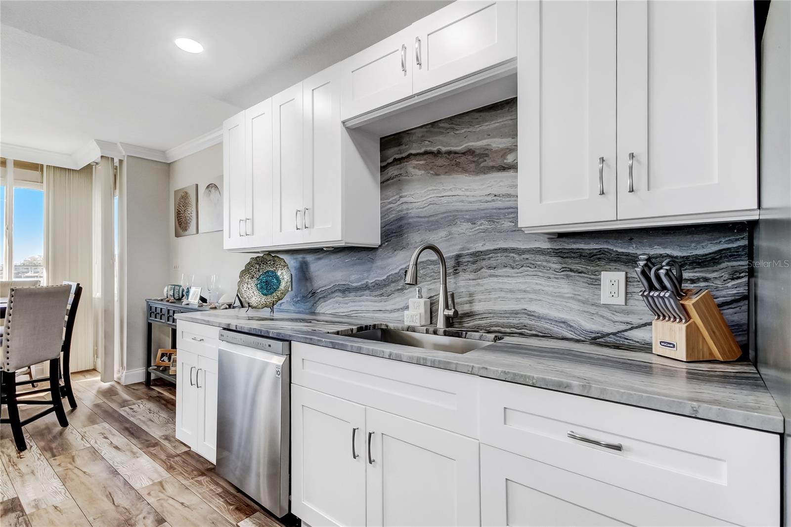 Custom Chef's kitchen.