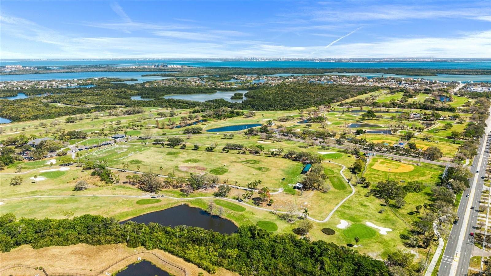 Mangrove Bay & Cypress Links Golf Course a Golf Cart Ride Away