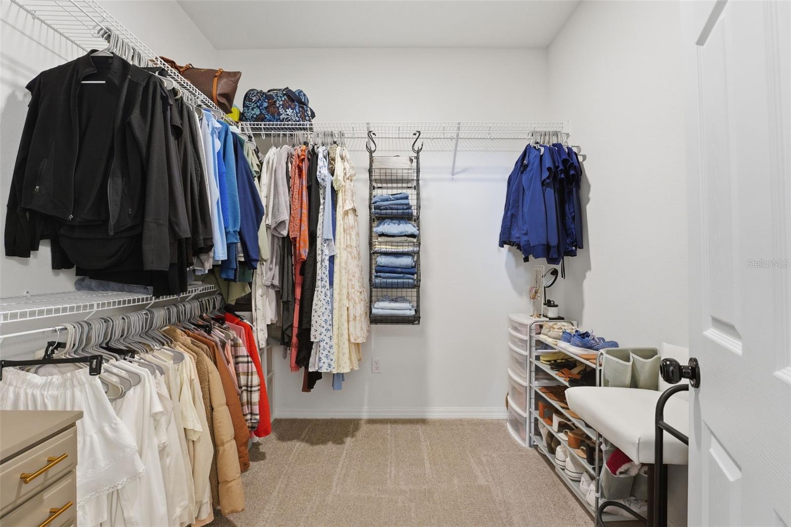 Primary Walk in Closet