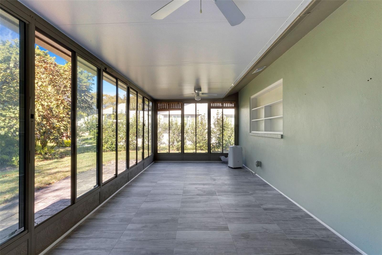 Enclosed Florida Room under Heat and Air