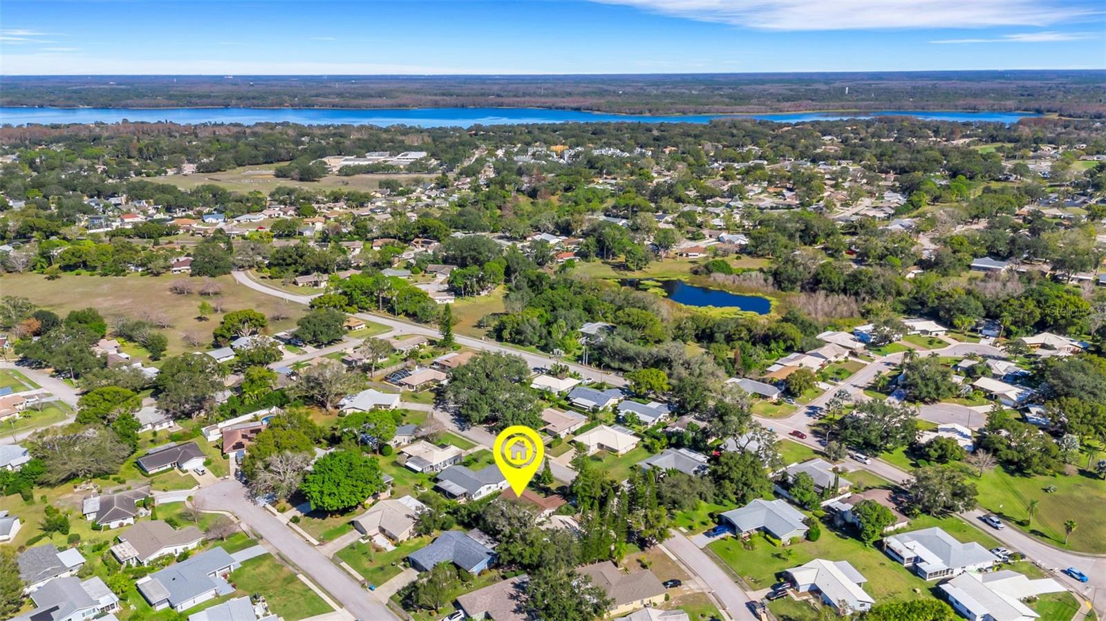 looking West to Lake Tarpon