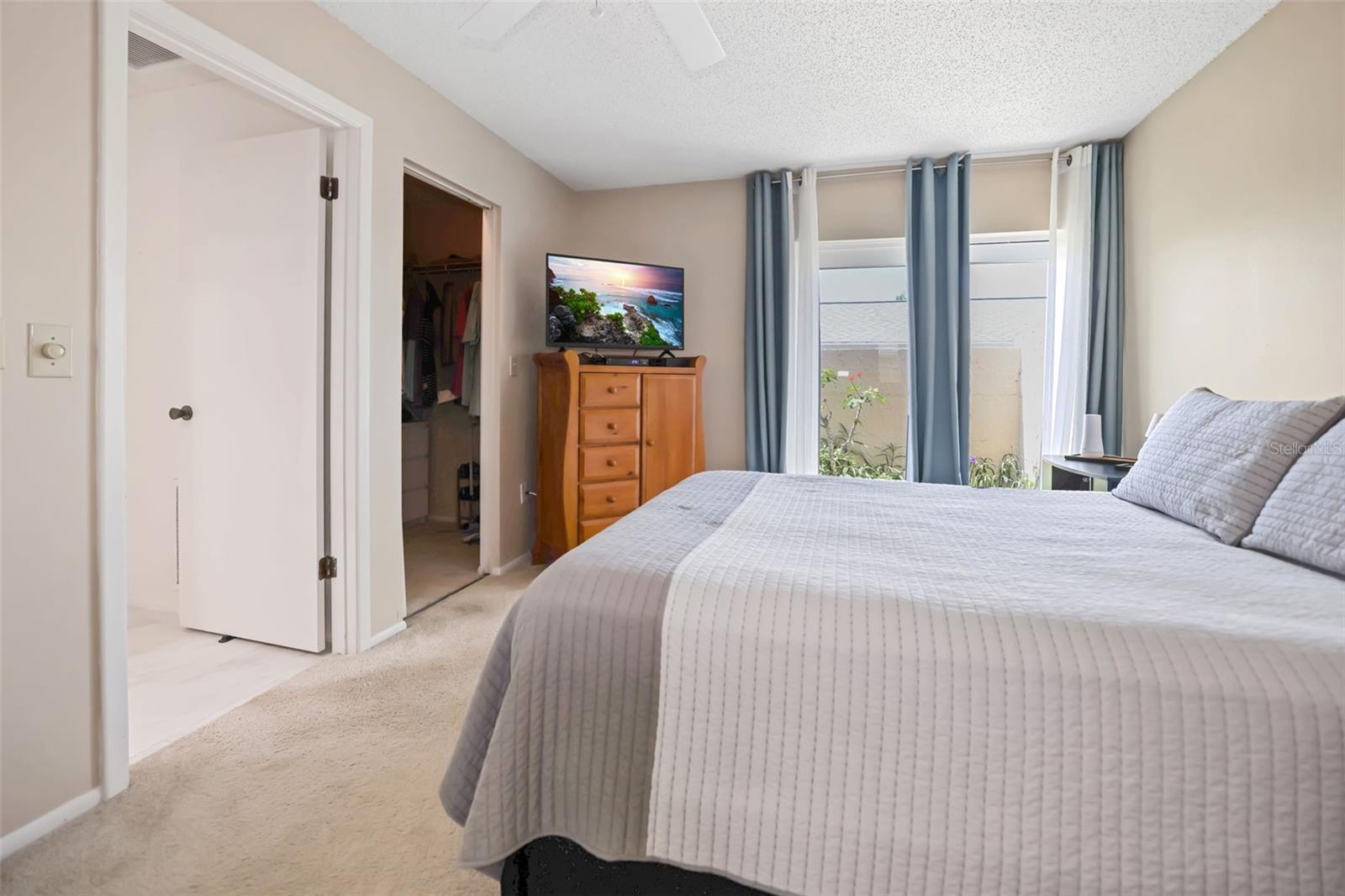 Large walk in closet