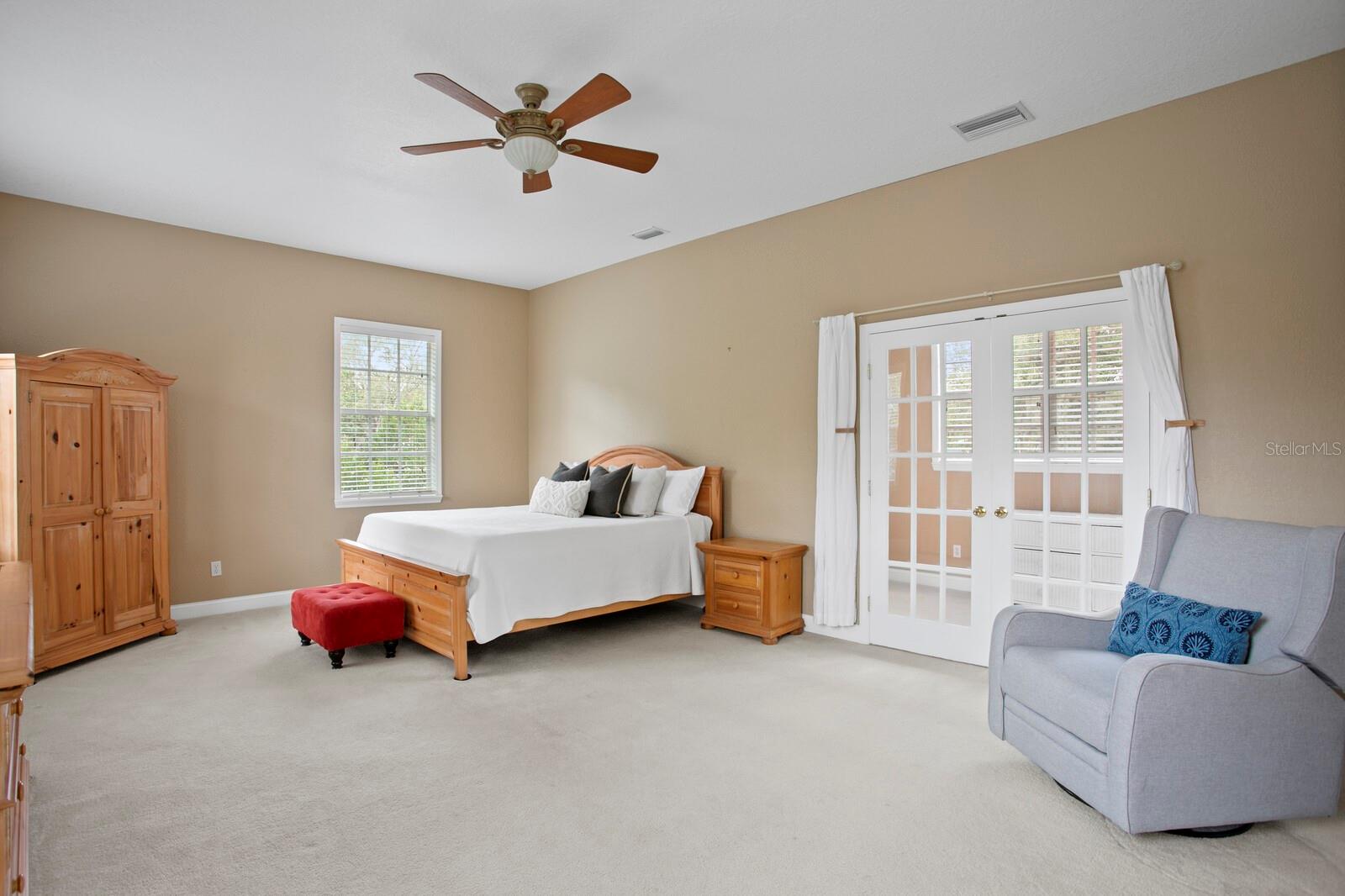 Primary Suite on 2nd Level