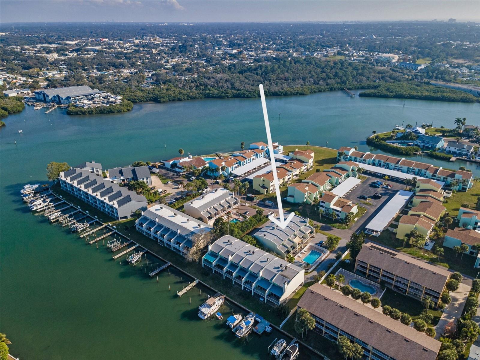 Situated on a Peninsula finger on the Intracoastal!