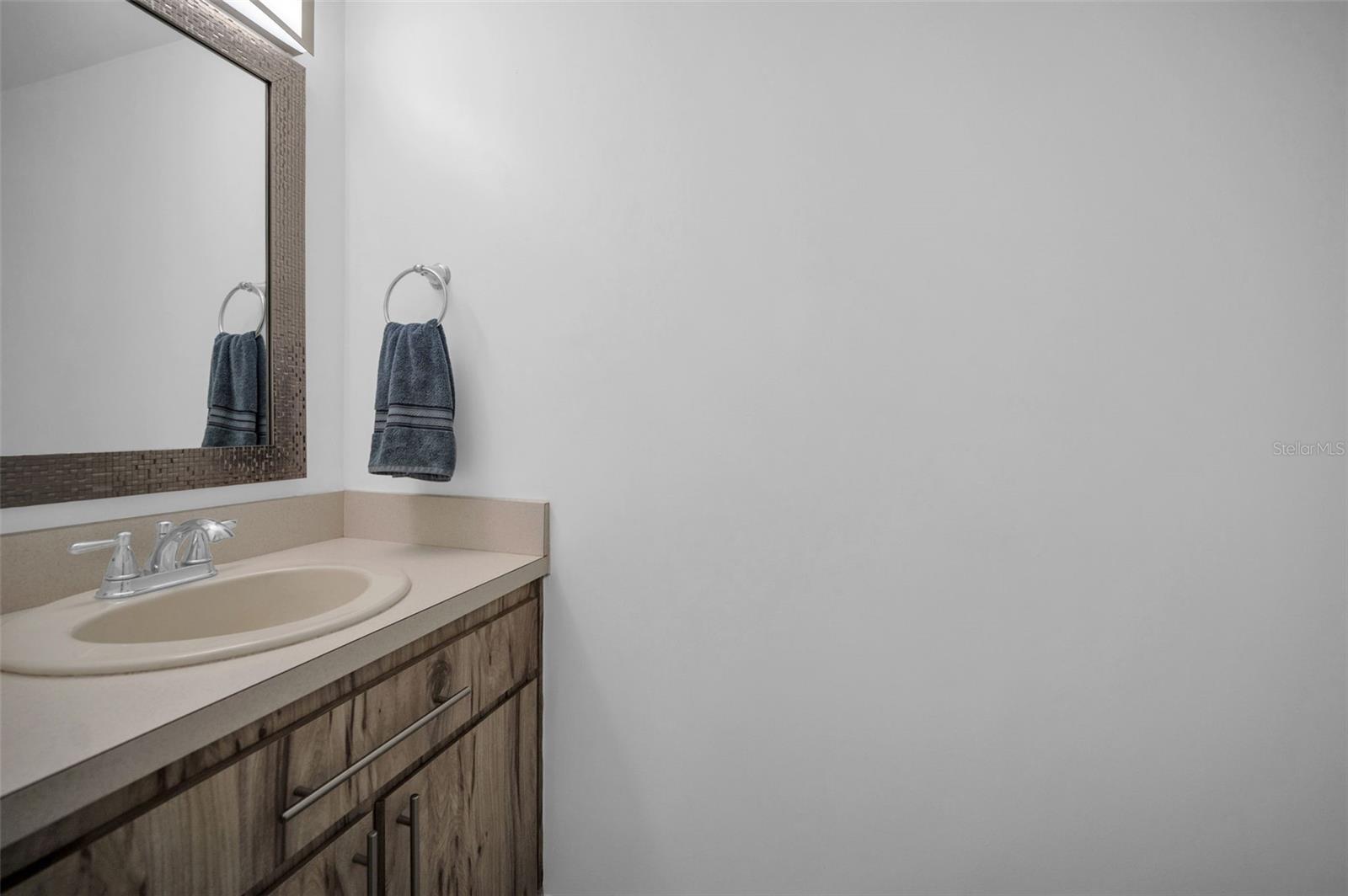 Main level half bath