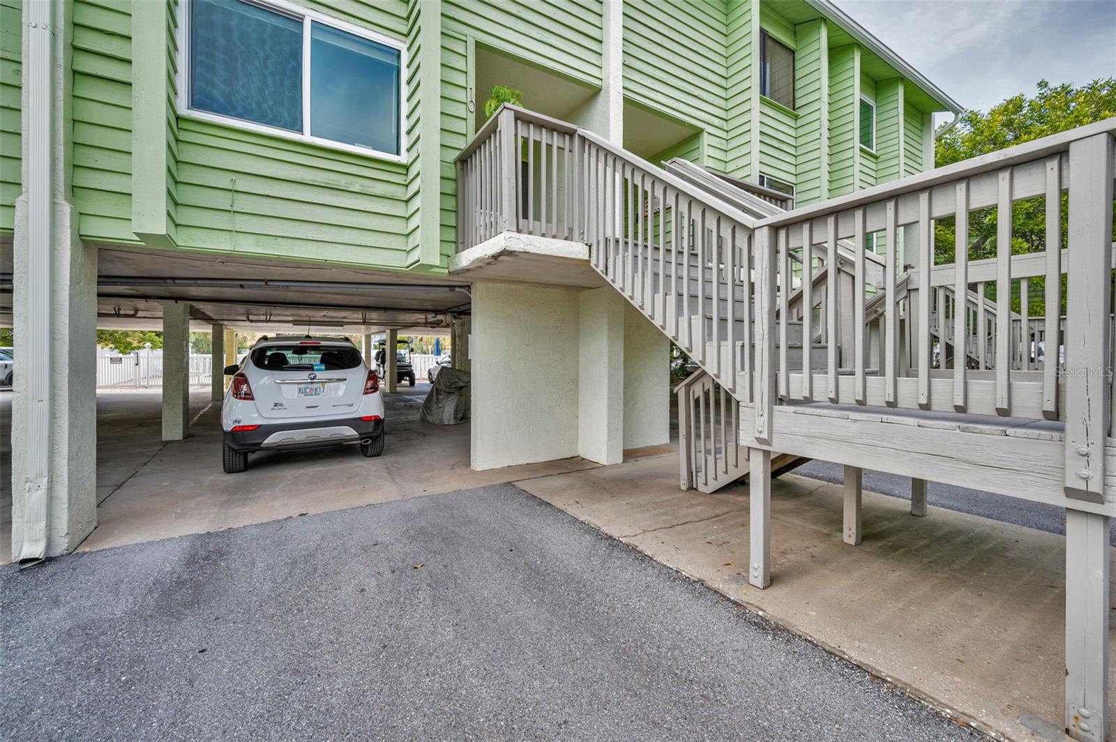 Under Building Designated Parking