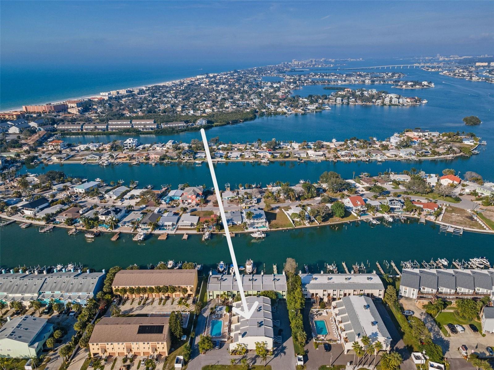 Location, Location!  Just blocks from the Gulf!