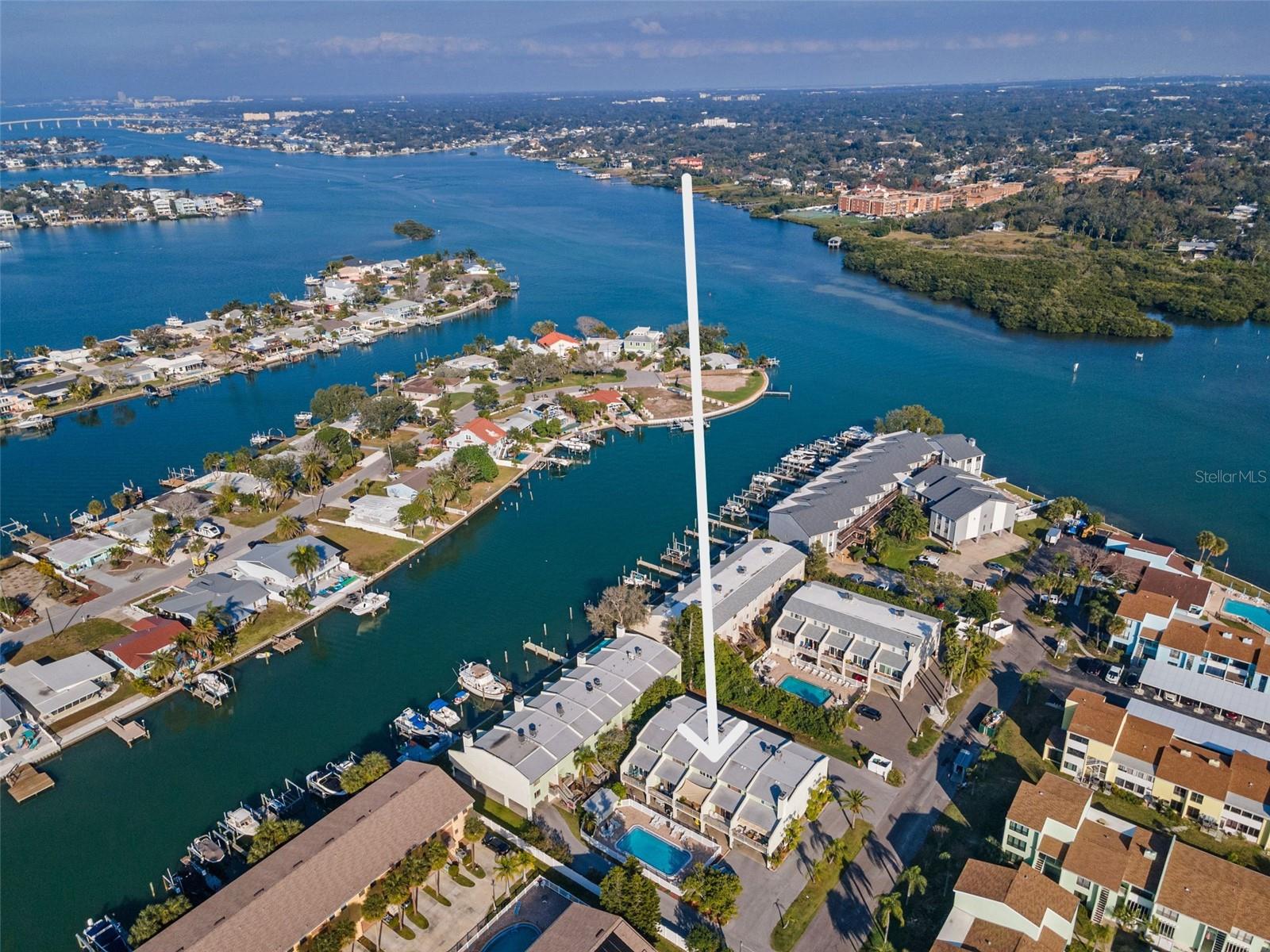 Location, Location!  Just Blocks from the Gulf and perched on the Intracoastal Waterway!