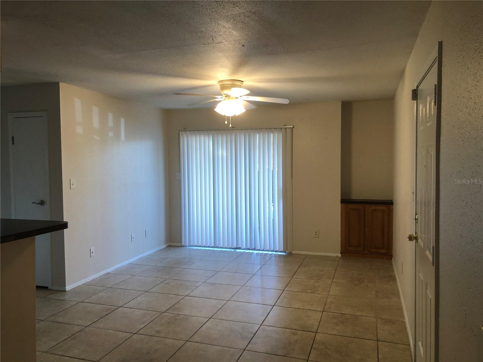 Open Living Dining and Kitchen