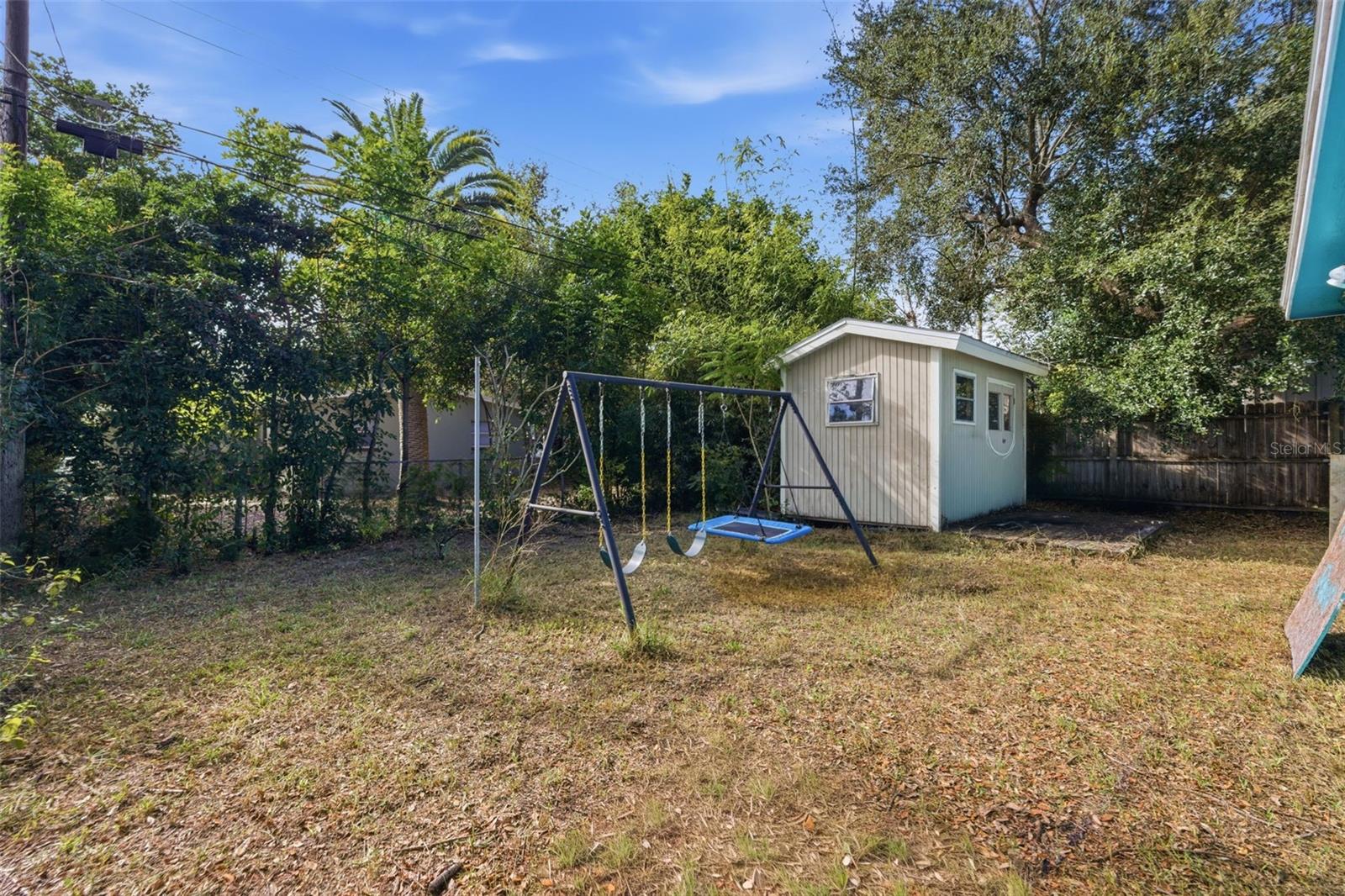 Detached storage shed