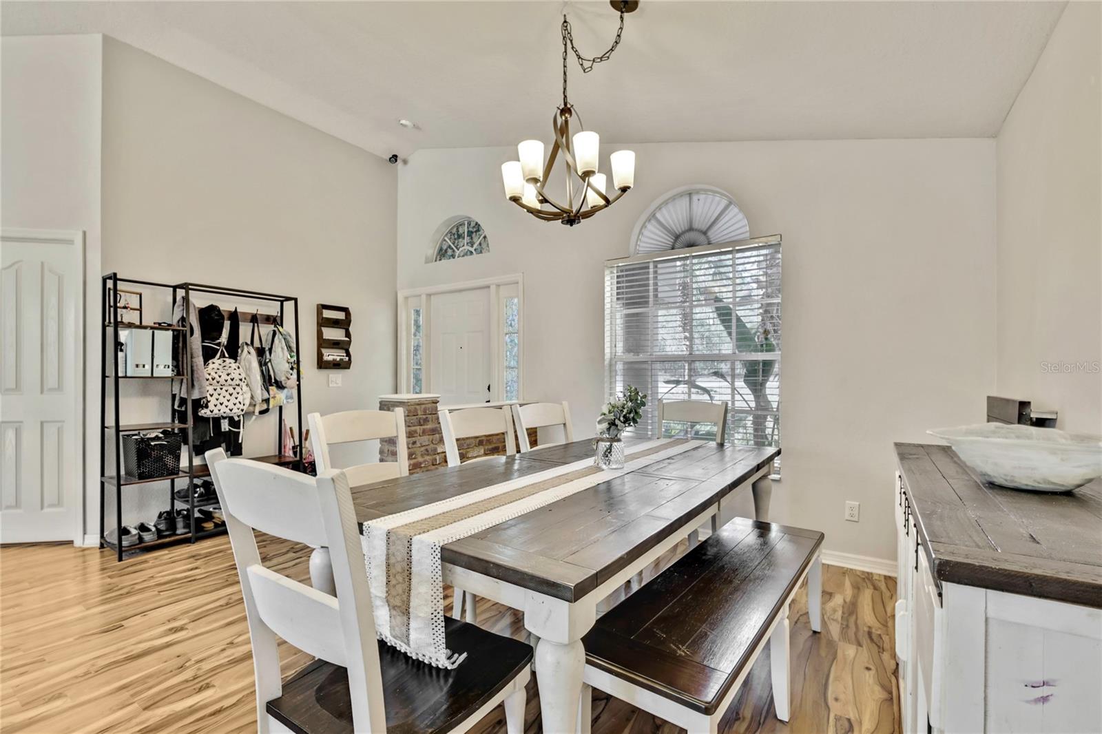 front door / dining area