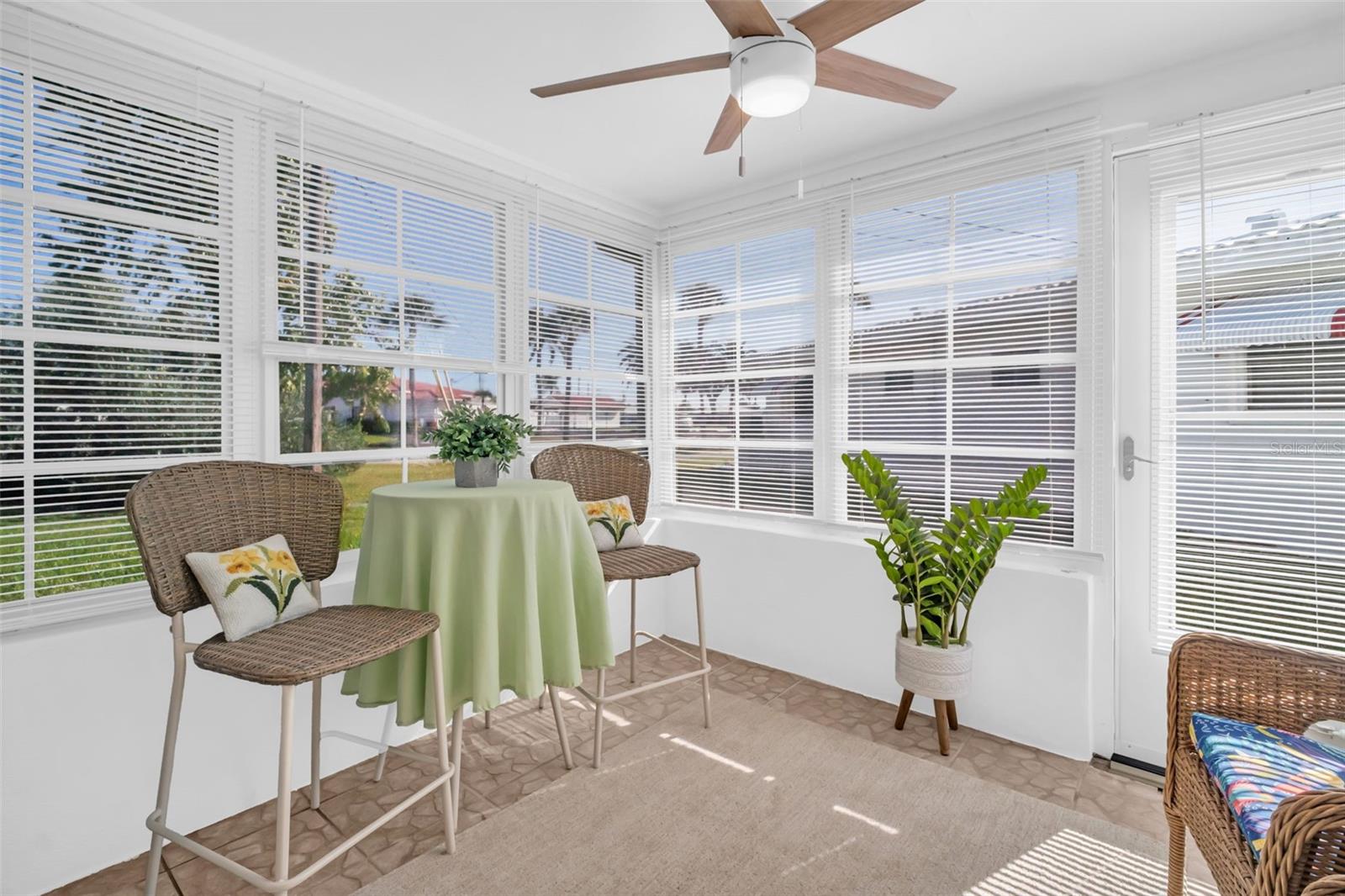 New Window Sliders in screened in back porch