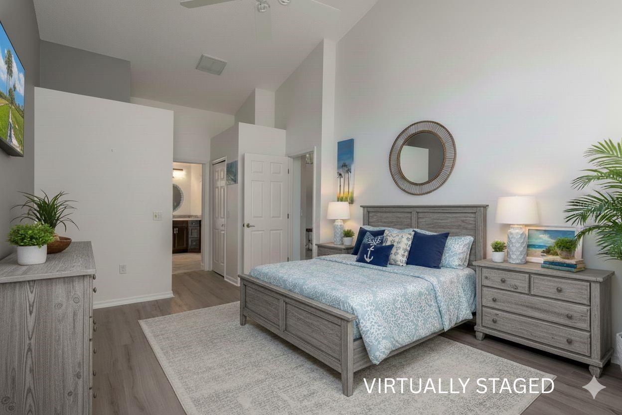 PRIMARY BEDROOM - VIRTUALLY STAGED